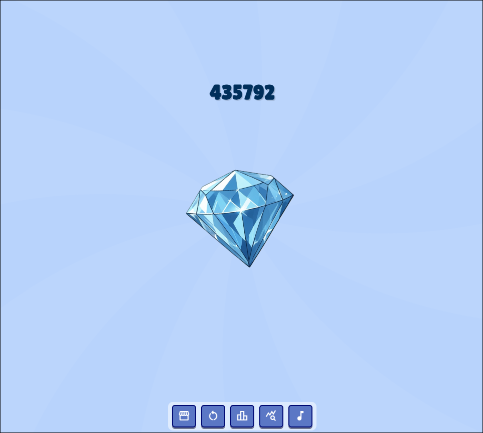 diamond clicker